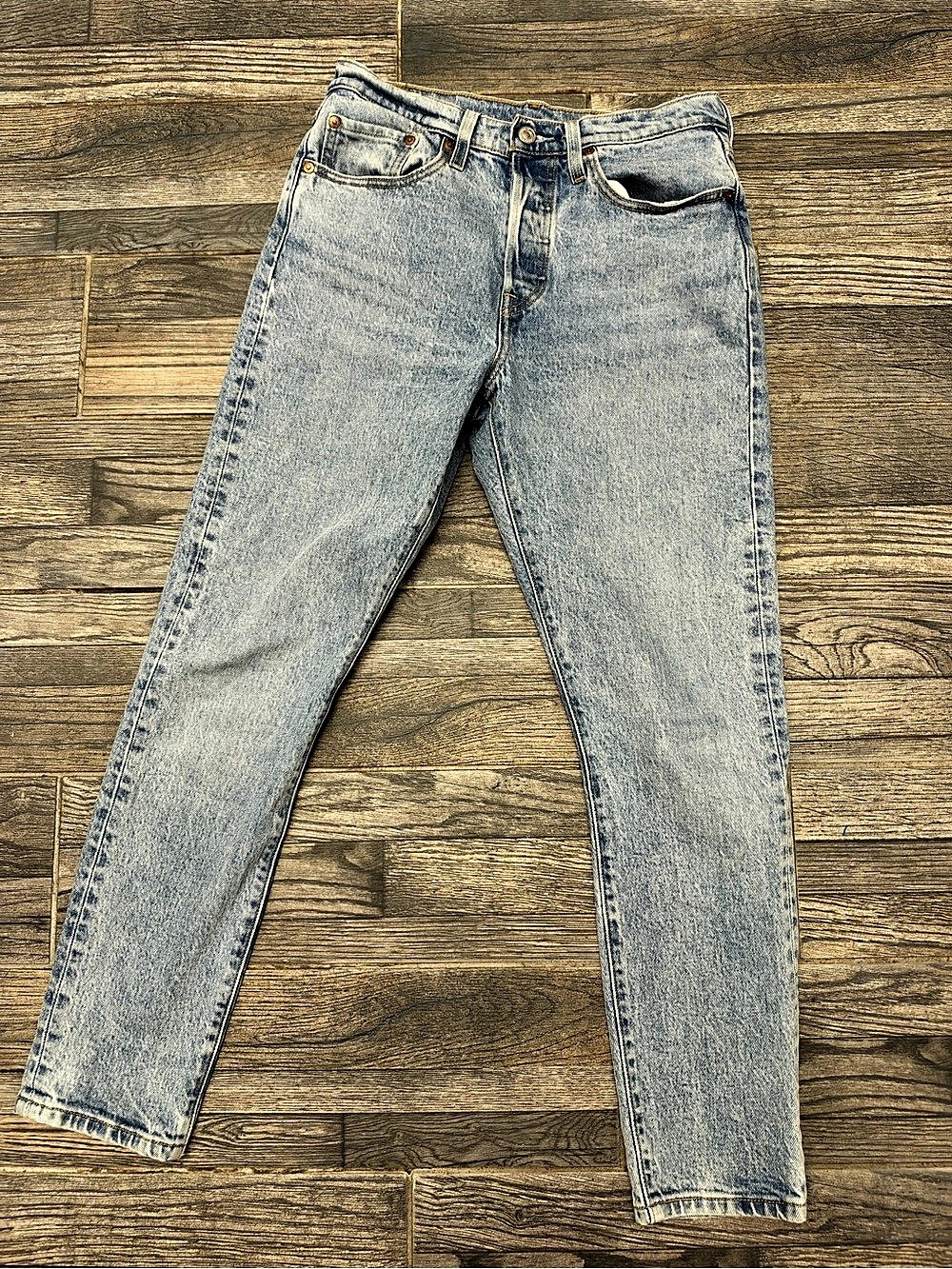 Levi's 501 Skinny Jeans in Blue Waist 27